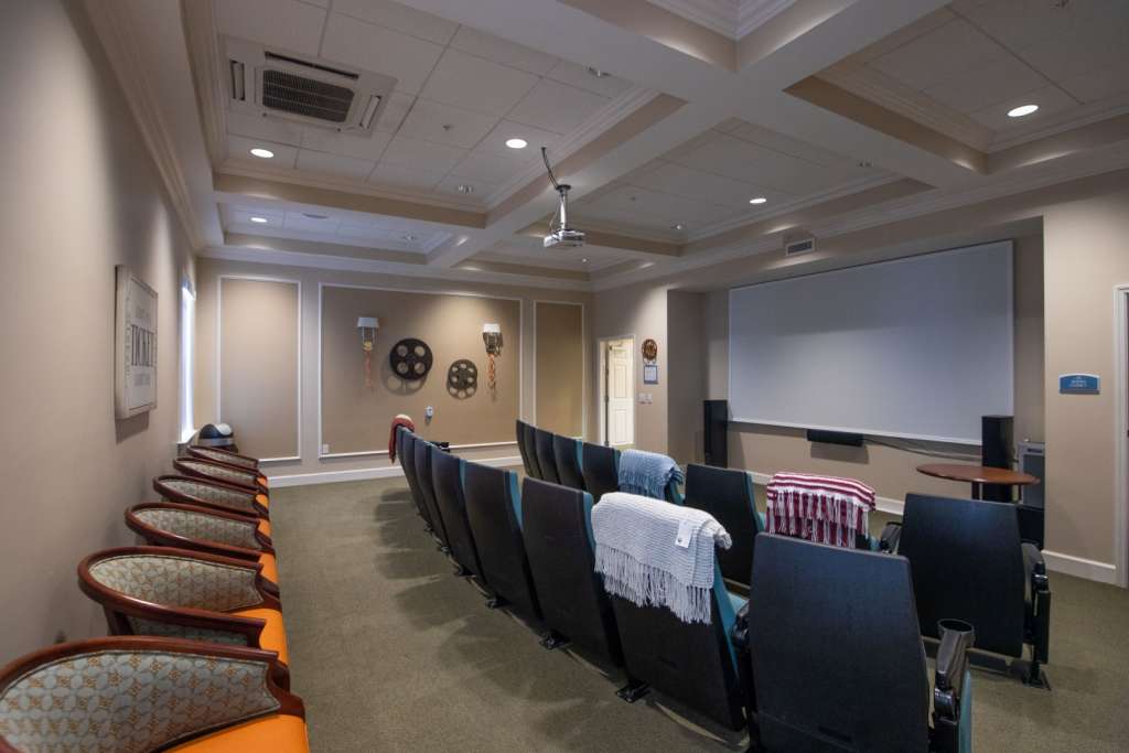 Grand Oaks of Jensen Beach Movie Theater Room