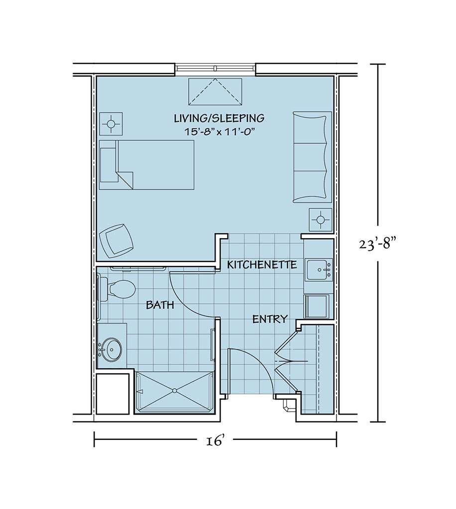 Floor Plans Senior Living Suites